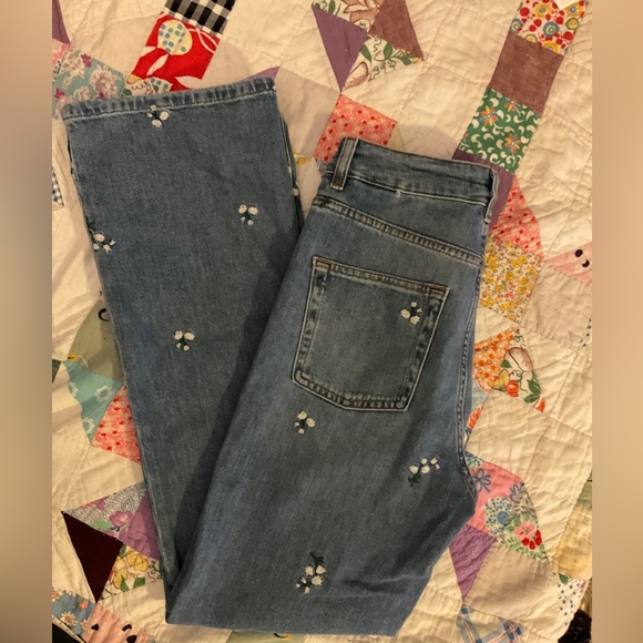 NWT Maje embroidered jeans - Picture 2 of 10